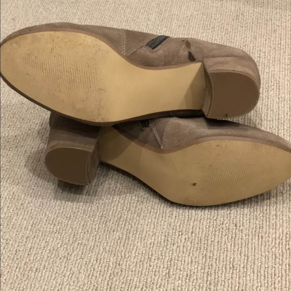 Steve Madden Hipstr Suede Heel Ankle Boot Sz 9.5 - Picture 6 of 6